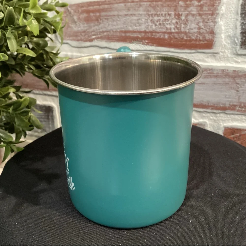 Paws & Enjoy The Good Life - A coffee cup for that Pet lover - Metal Crafted - Picture 3 of 8